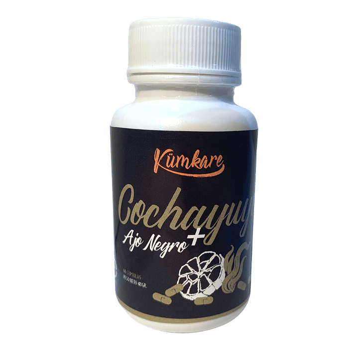 Cochayuyo + ajo negro 60 cap Kumkare  1
