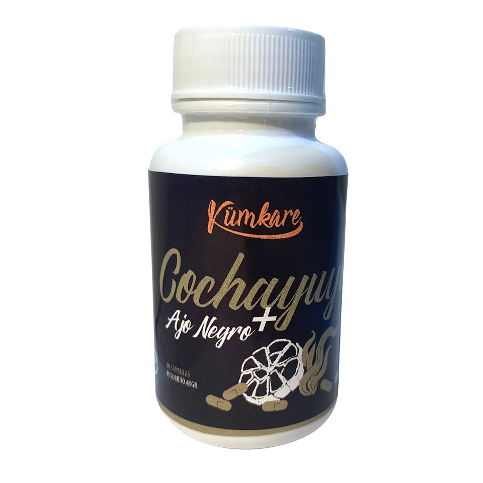 Cochayuyo + ajo negro 60 cap Kumkare  1