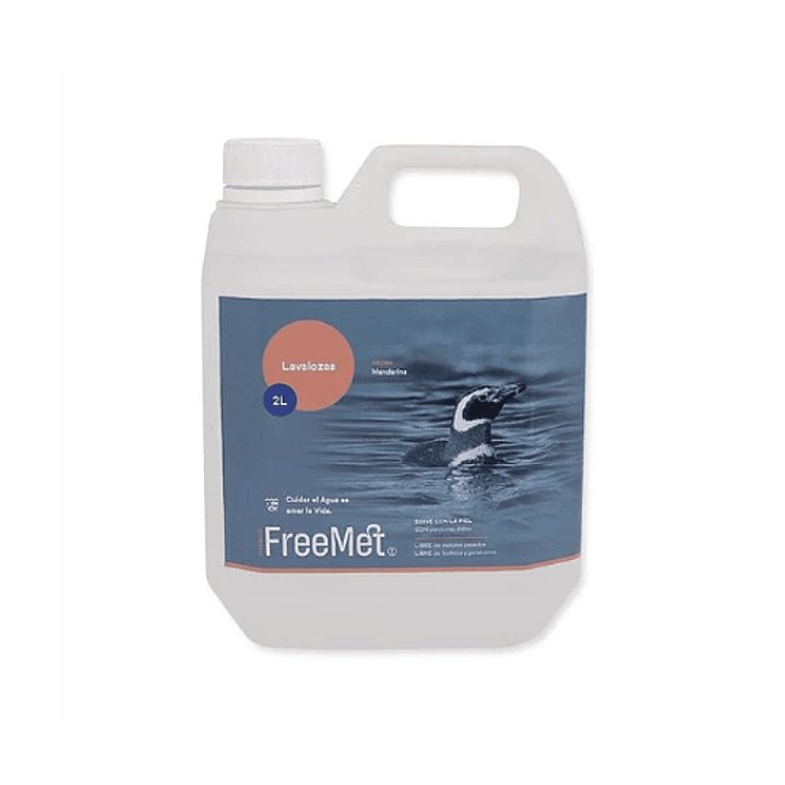 FreeMet - Lavaloza ecologico mandarina 2L  1