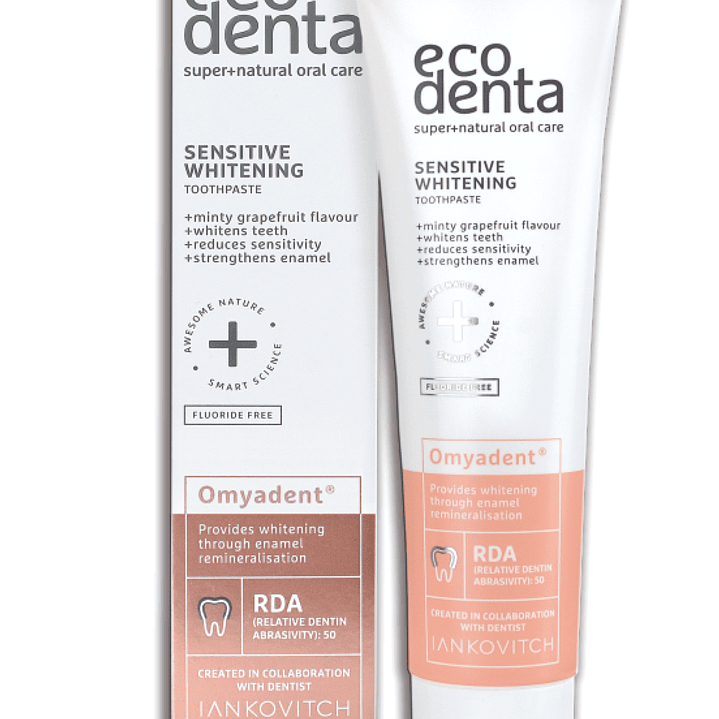 Ecodenta - Pasta dental Blanqueadora Desensibilizante 100ml  1
