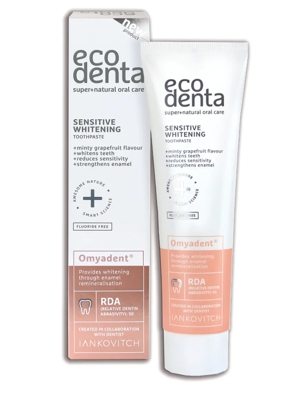 Ecodenta - Pasta dental Blanqueadora Desensibilizante 100ml  1