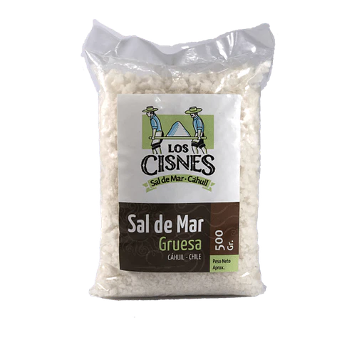 Los Cisnes - Sal de Mar de Cahuil Gruesa 500grs 