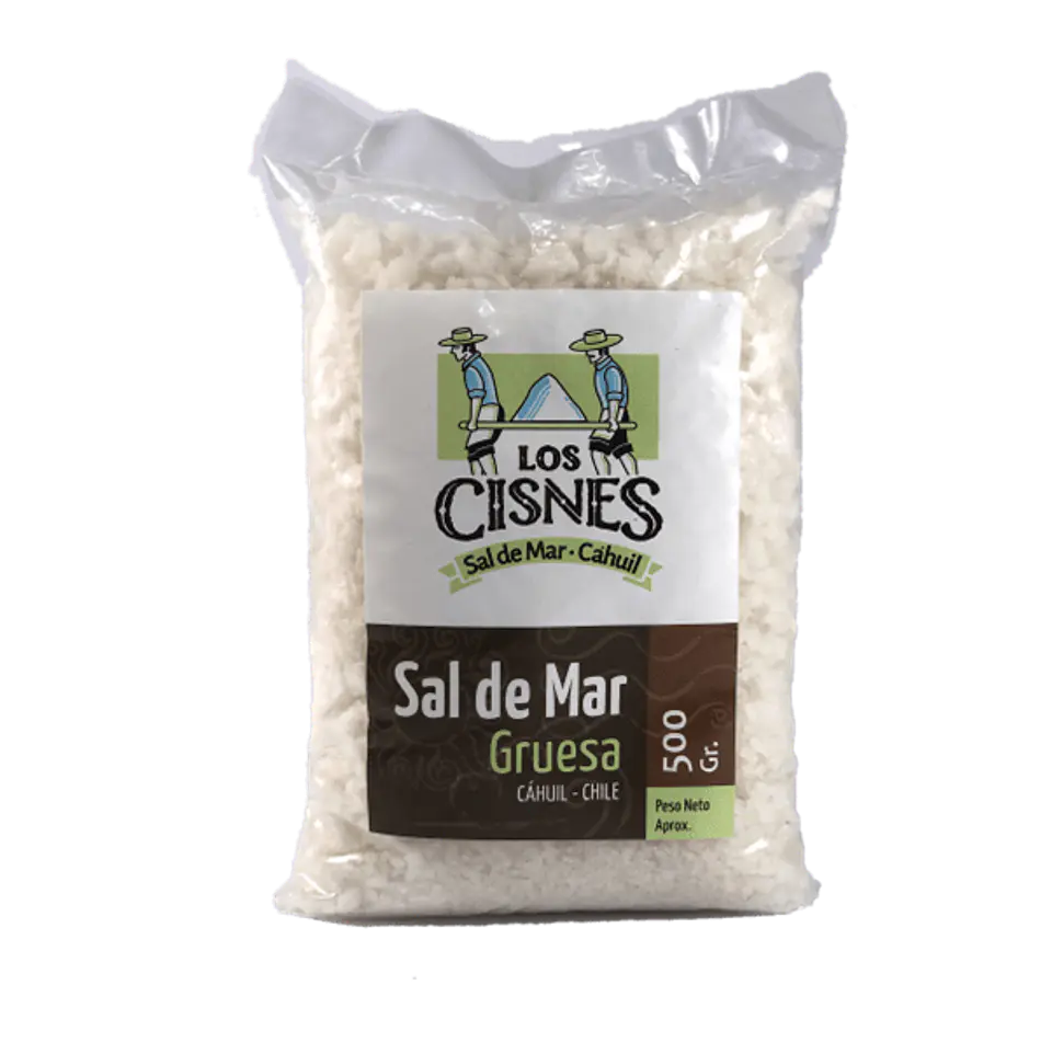 Los Cisnes - Sal de Mar de Cahuil Gruesa 500grs  1