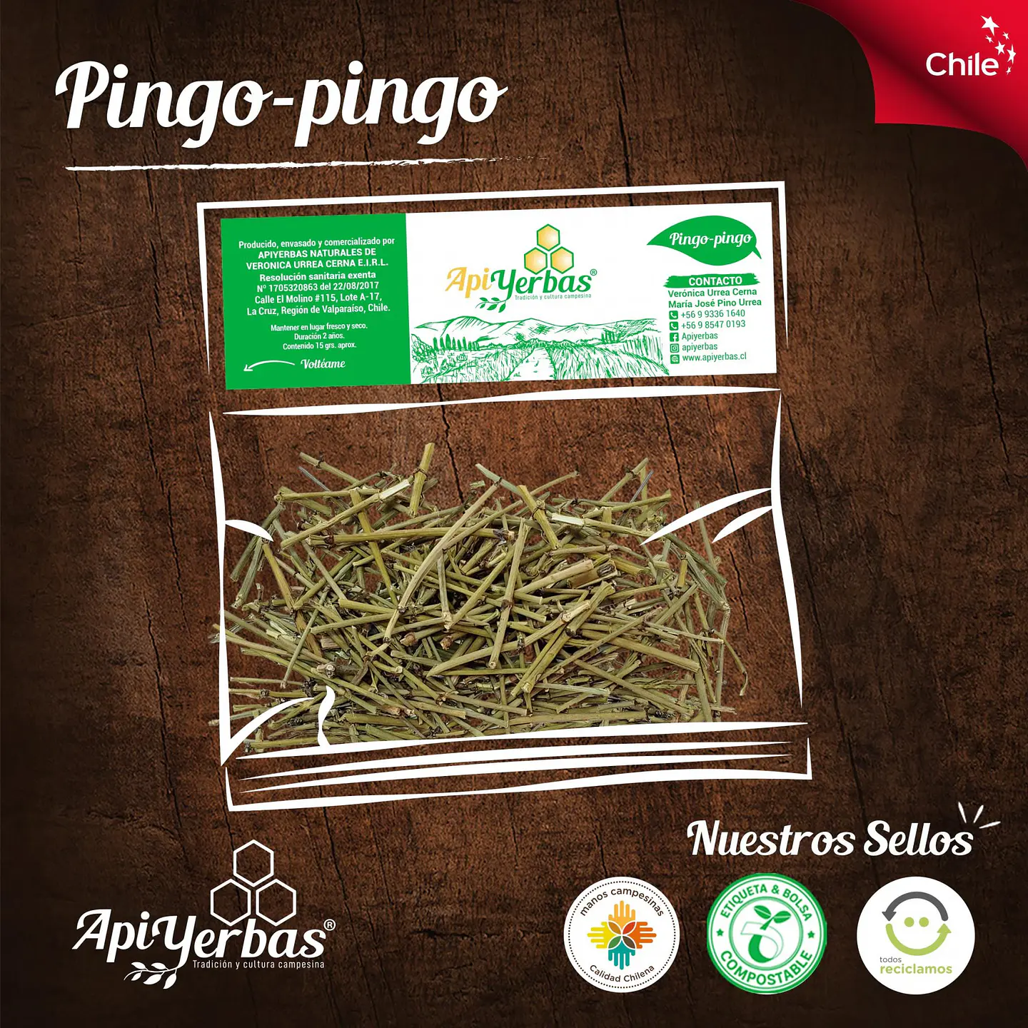 Apiyerbas - Pingo Pingo 15gs  1