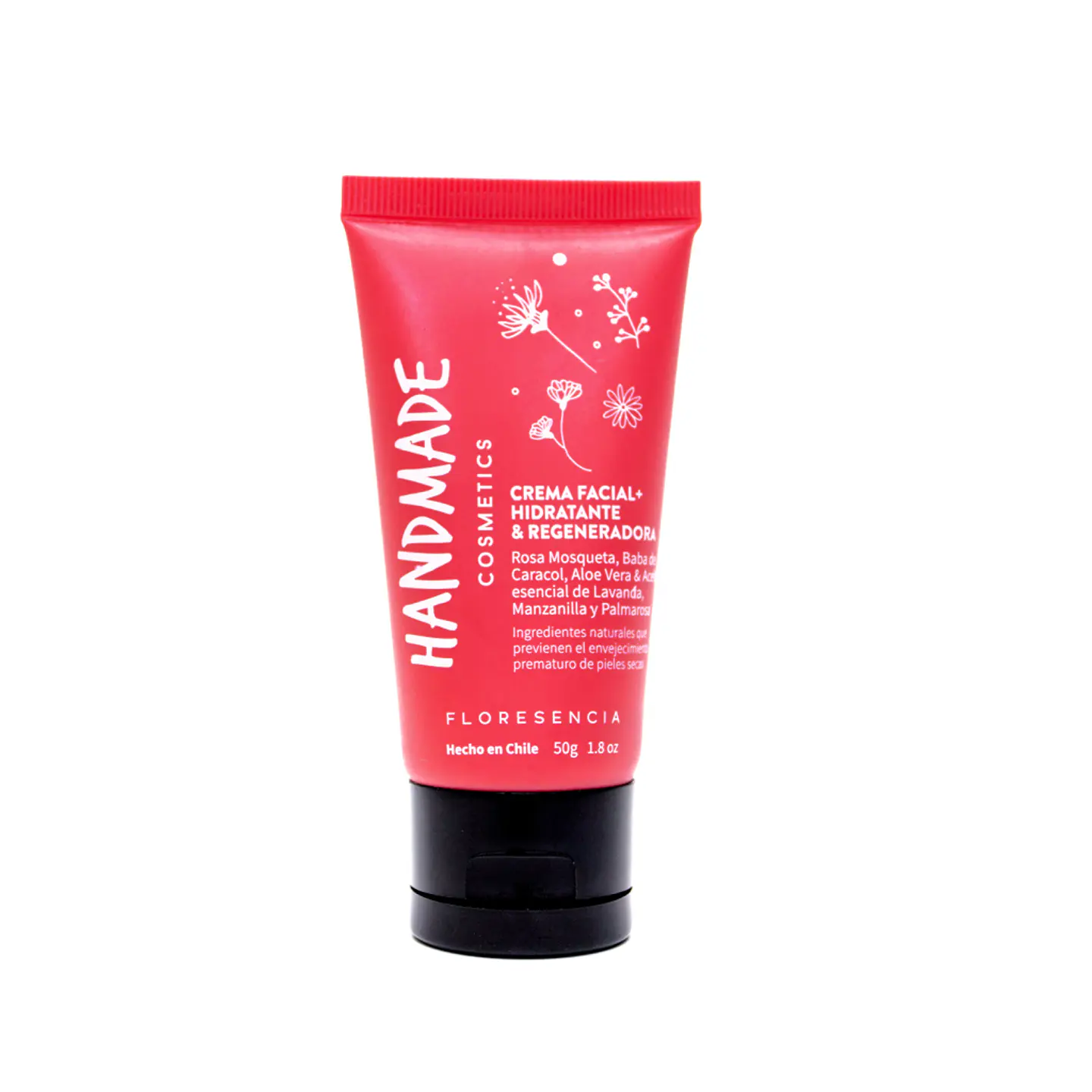 Floresencia - Crema facial hidratante y regenadora 50grs  1