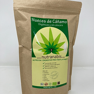 Nueces de Cañamo 1 kg Nutranabis 