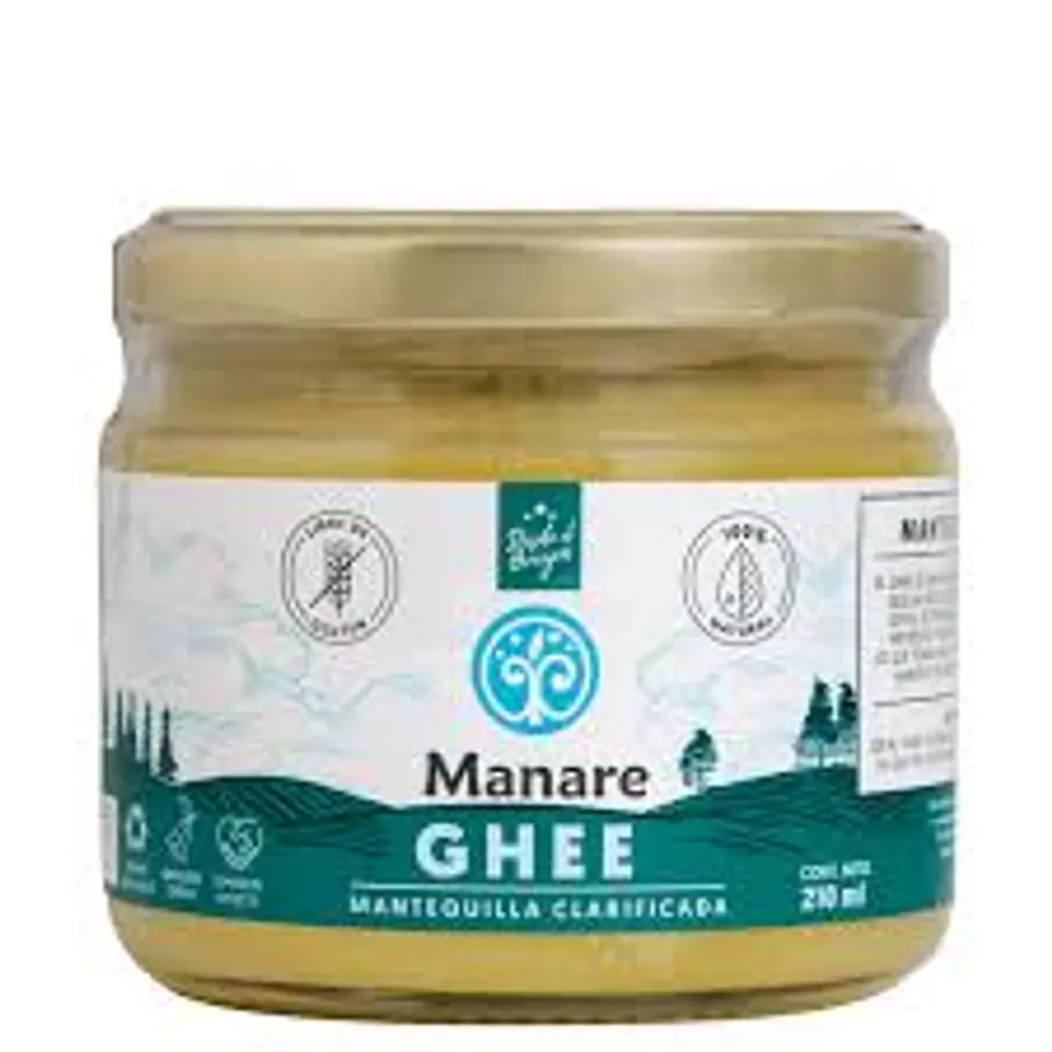 Manare - Mantequilla Ghee 210ml  1