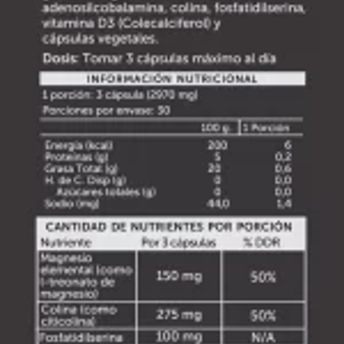 Wellplus - Cogni PRO 90 capsulas 2