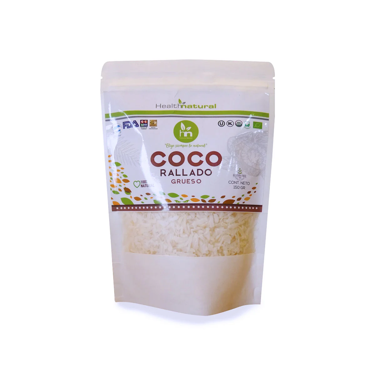 Health natural - Coco rallado Grueso 150grs 1