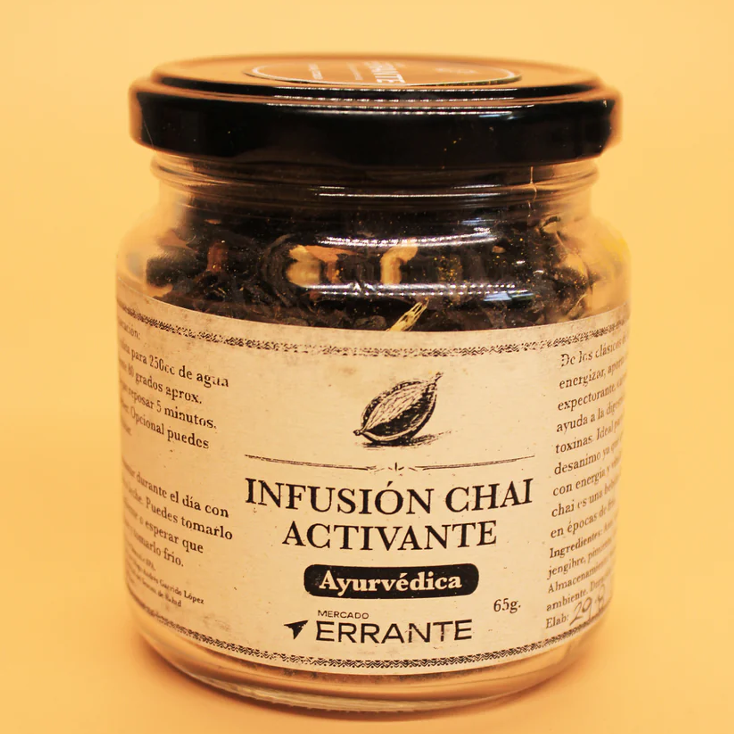 Mercado Errante - Infusion Activante 65grs 1