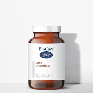 Ascorbato de Zinc 60 capsulas Biocare 
