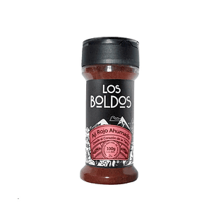 Los Boldos - Frasco Condimento Ají Rojo Ahumado 100grs 