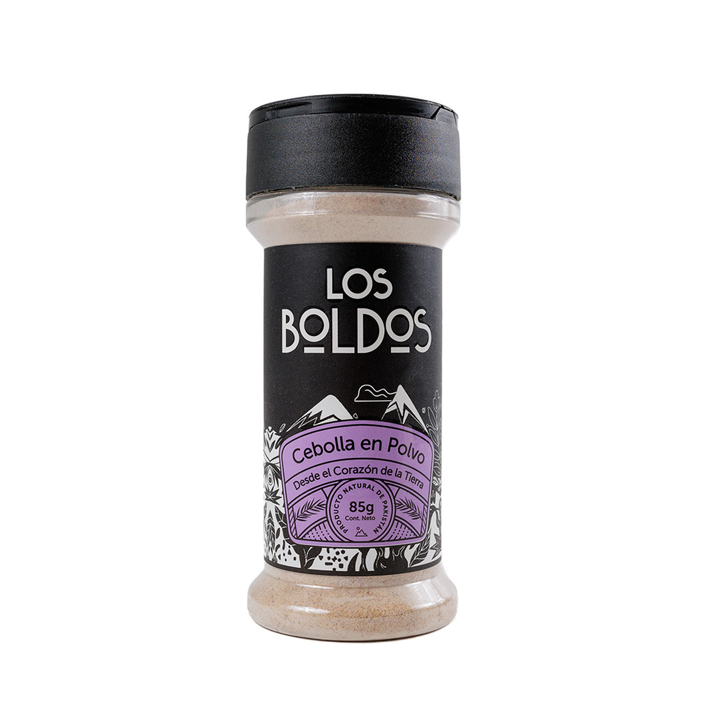 Los Boldos - Frasco Condimento Cebolla en Polvo 85grs 1