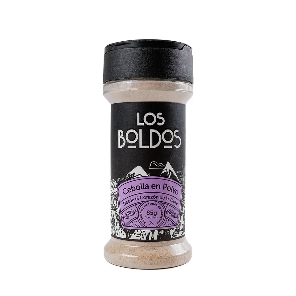 Los Boldos - Frasco Condimento Cebolla en Polvo 85grs 1
