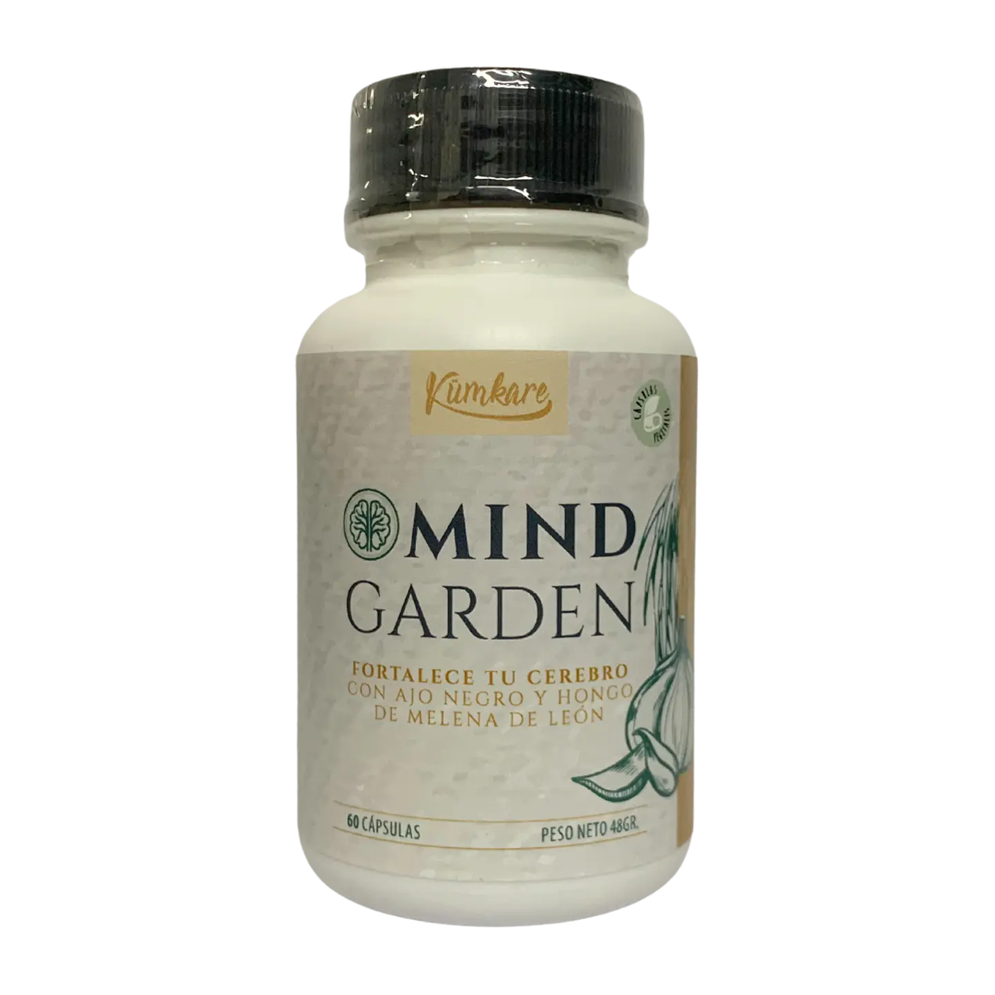 Kumkare - Mind Garden ajo negro y melena de leon 60c 1