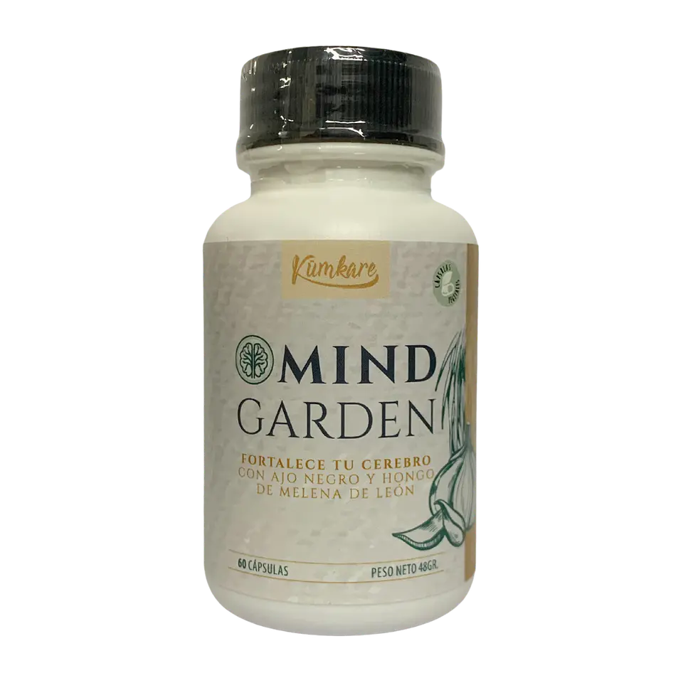 Kumkare - Mind Garden ajo negro y melena de leon 60c 1