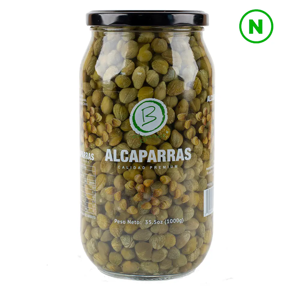 B Organics - Alcaparras 1000grs 1