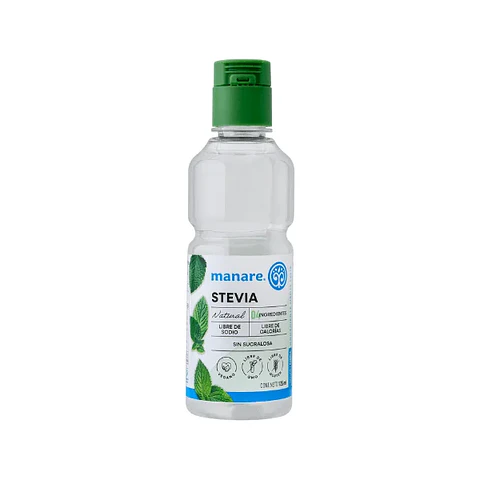 Stevia liquida 125ml Manare