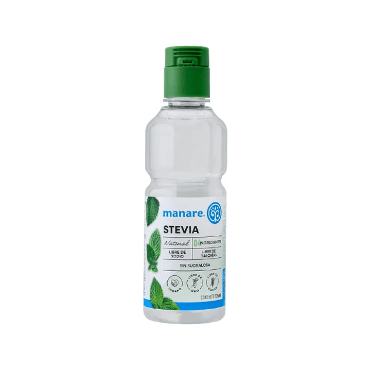 Stevia liquida 125ml Manare 1