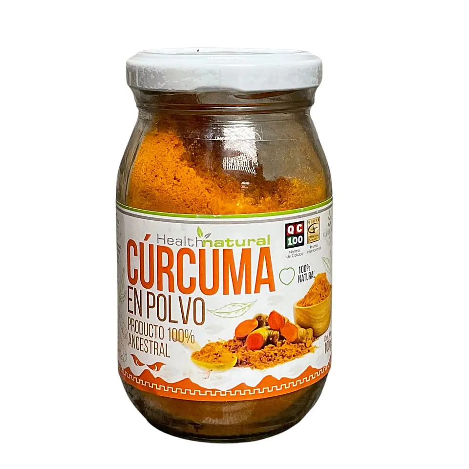 Cúrcuma en Polvo 100grs Health natural  1