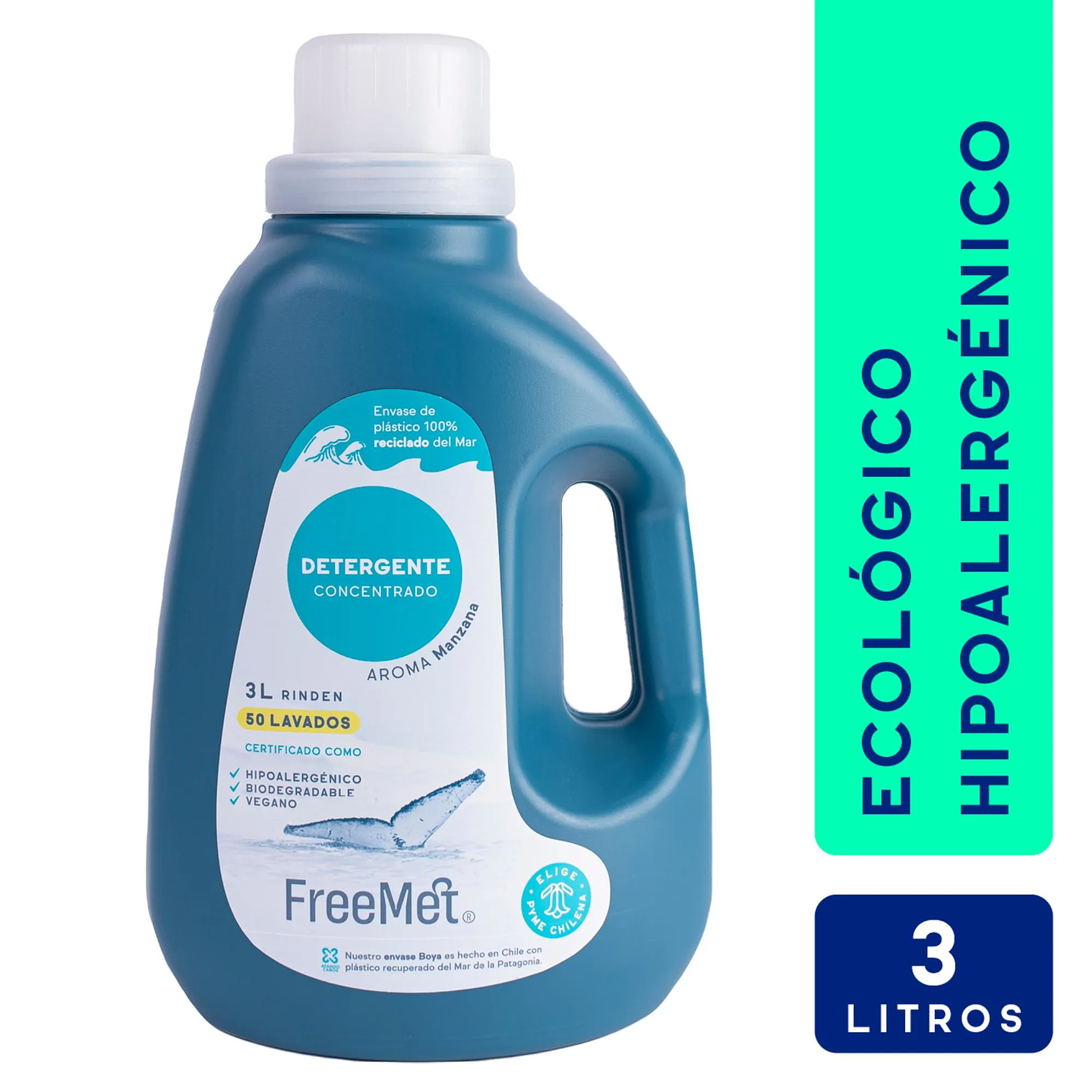 Detergente ecologico Normal 3lt  Freemet 1