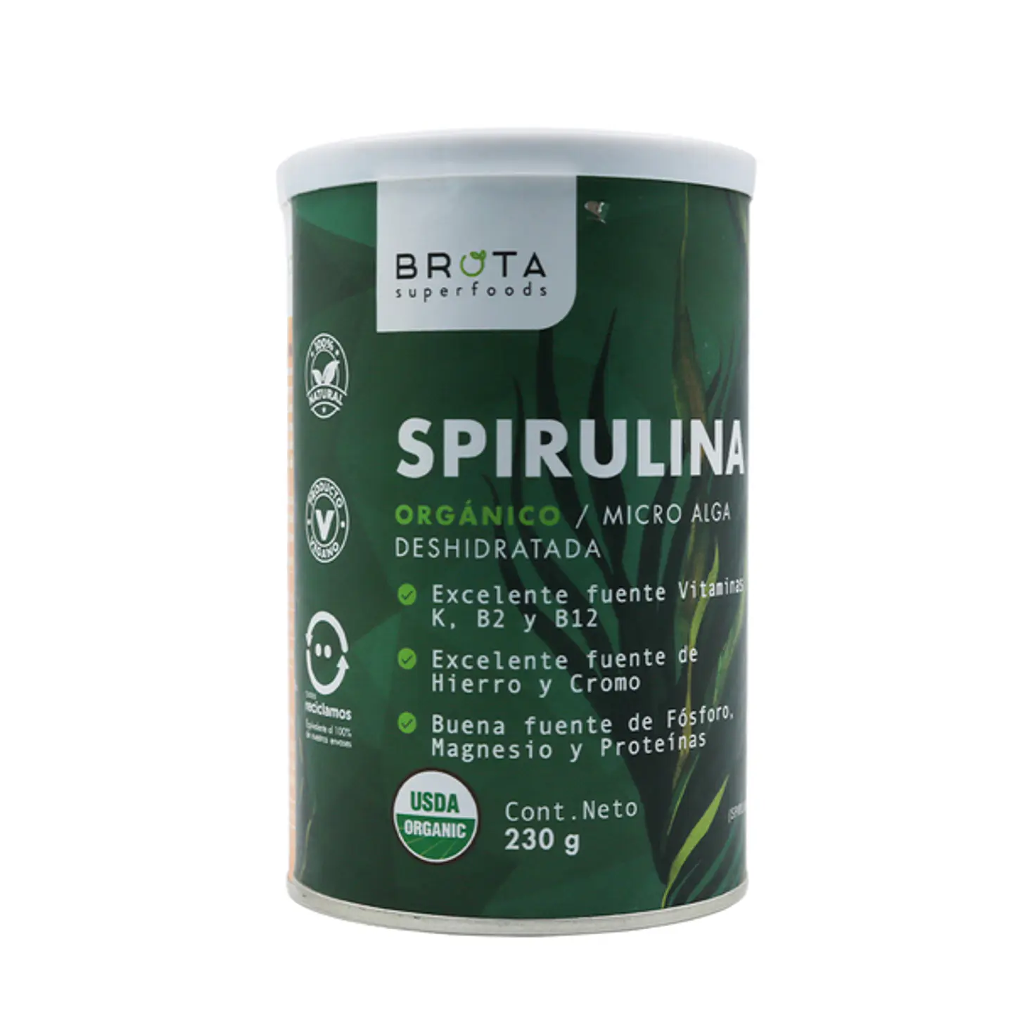 Brota - Spirulina en polvo 250g  1