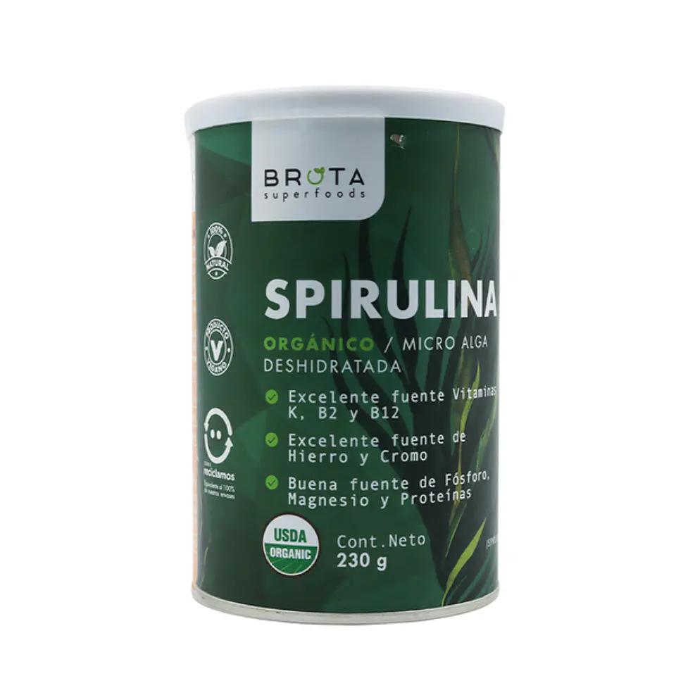 Brota - Spirulina en polvo 250g  1