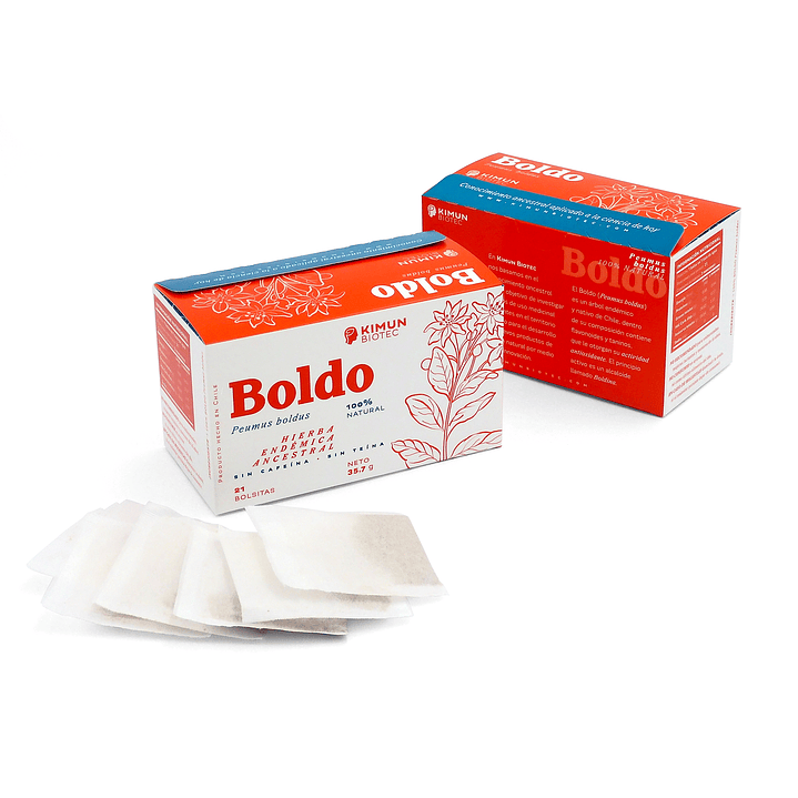 Kimun Biotec - Boldo infusion 21 bolsitas 35g 1