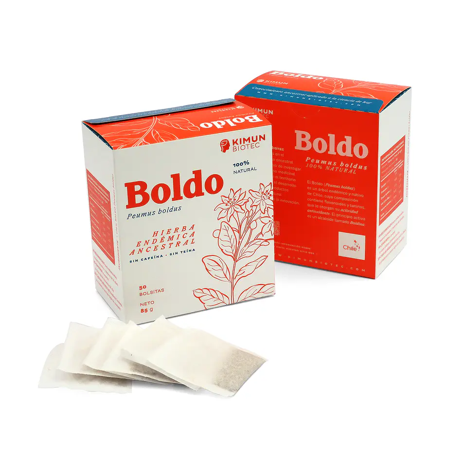 Kimun Biotec - Boldo infusion 50 bolsitas 85g 1