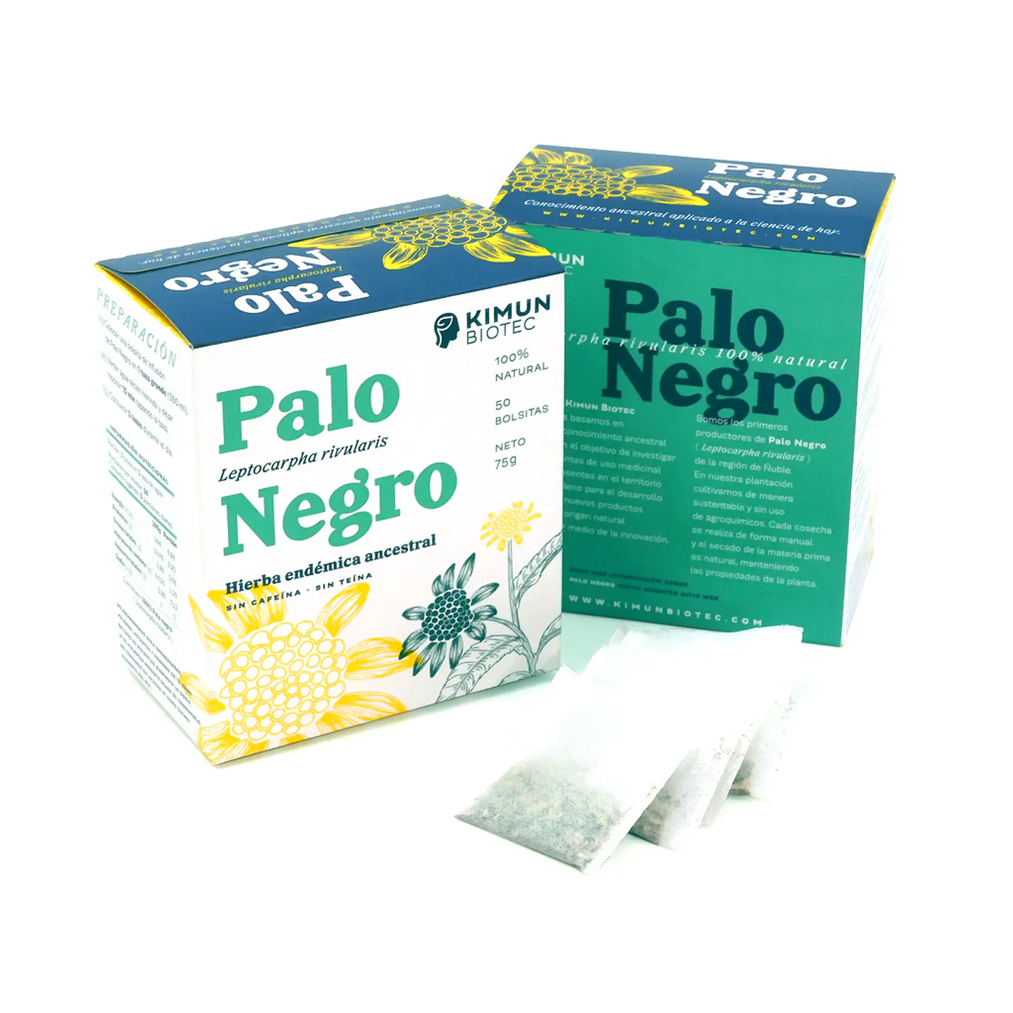 Kimun Biotec - Palo negro 50 bolsitas 75g 1