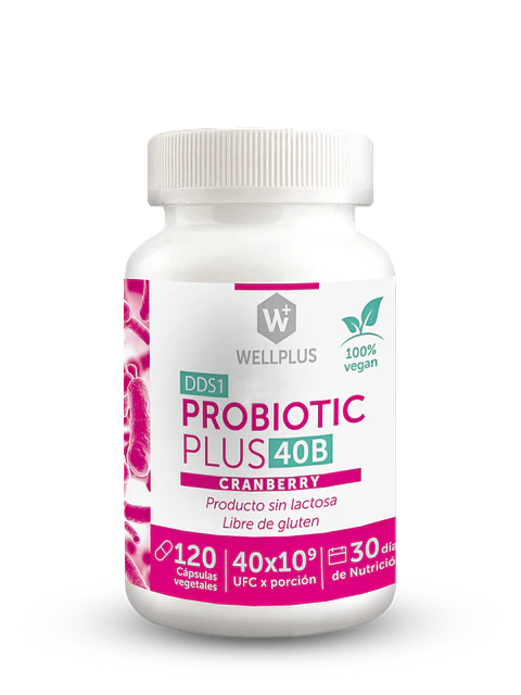 Wellplus - Probiotic plus 40b + Cranberry 120