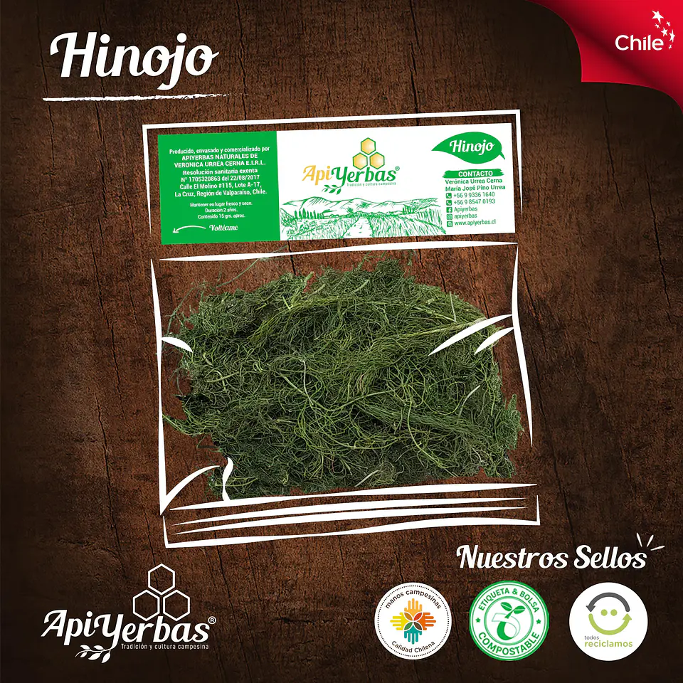 Apiyerbas - Hinojo 15g 1