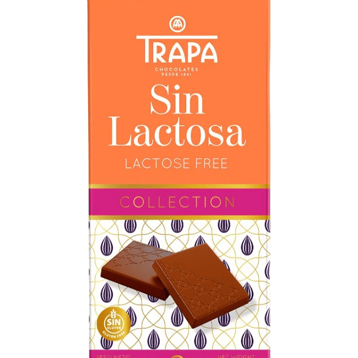 Trapa - Chocolate Sin lactosa 90g 1