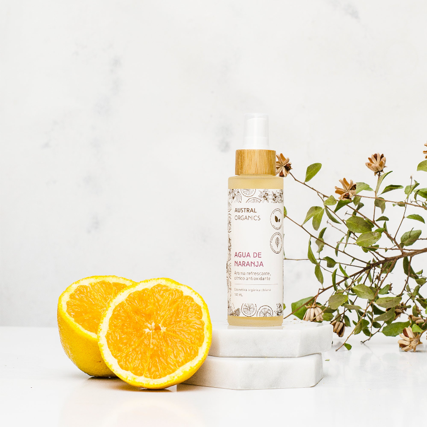 Austral Organics - Agua de Naranja 100ml  1