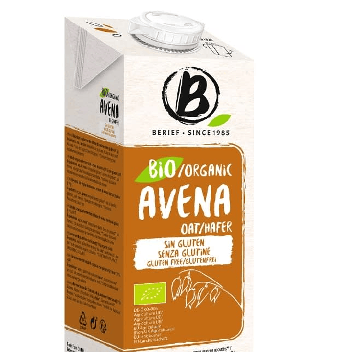 Berief - Bebida vegetal de Avena organica 1L  1