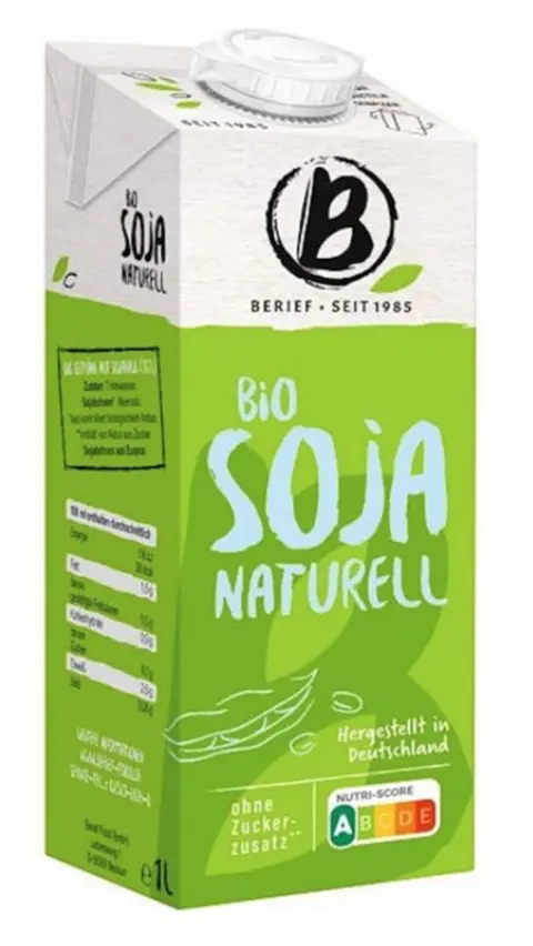 Berief - Bebida vegetal de Soya organica 1L 