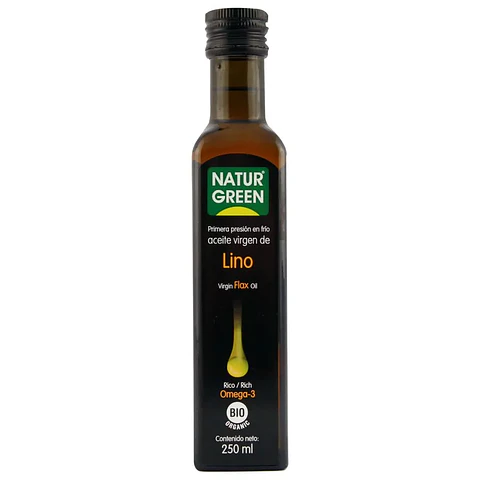 Natur Green - Aceite de Lino Organico 250ml 