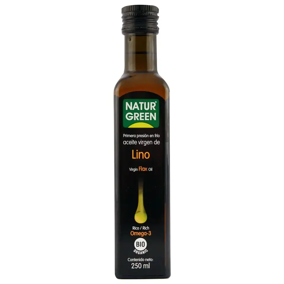 Natur Green - Aceite de Lino Organico 250ml  1
