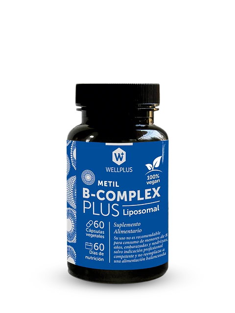 B Complex Plus Liposomal 60 caps Wellplus