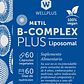 B Complex Plus Liposomal 60 caps Wellplus - Miniatura 3