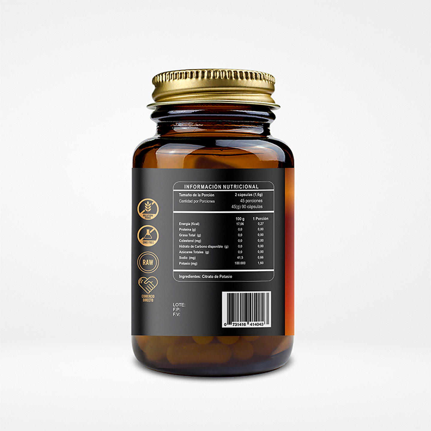 RI and CO - Citrato de Potasio 90capsulas  2