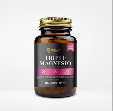 RI and CO - Triple Magnesio 90 capsulas 