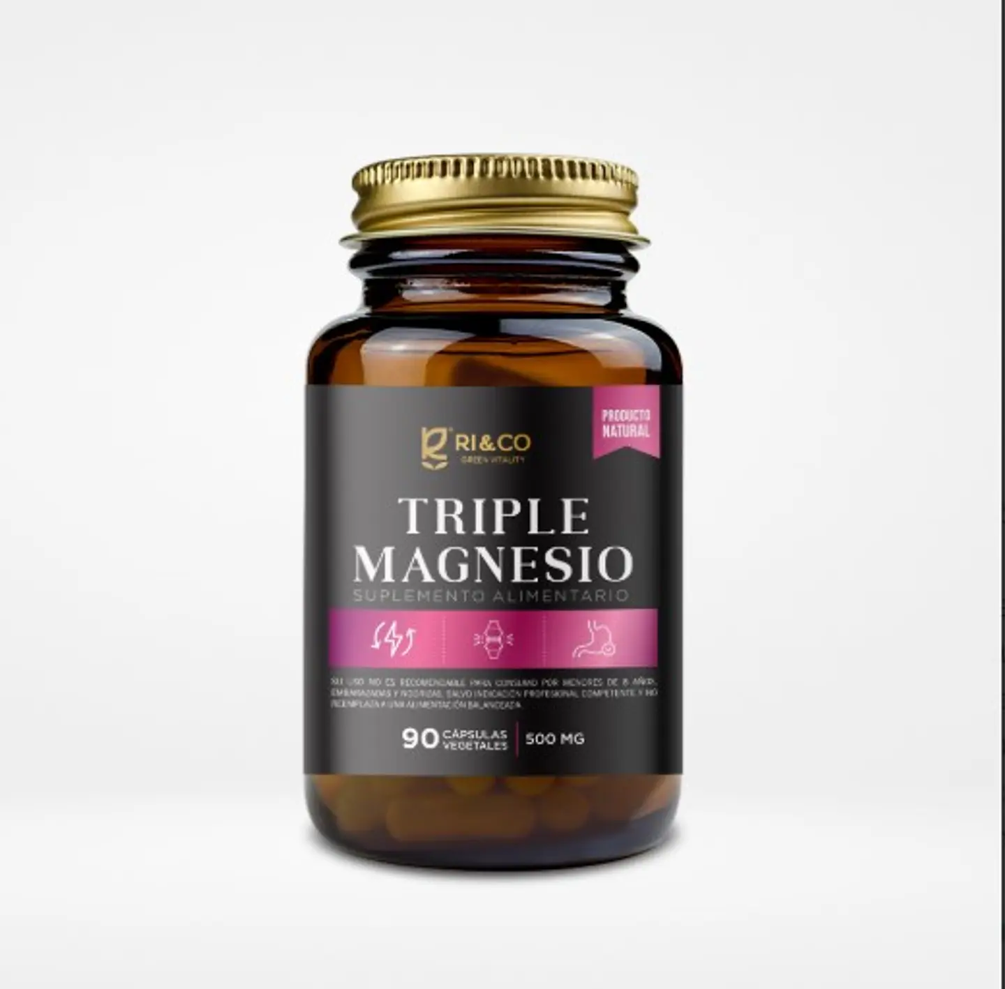 RI and CO - Triple Magnesio 90 capsulas  1
