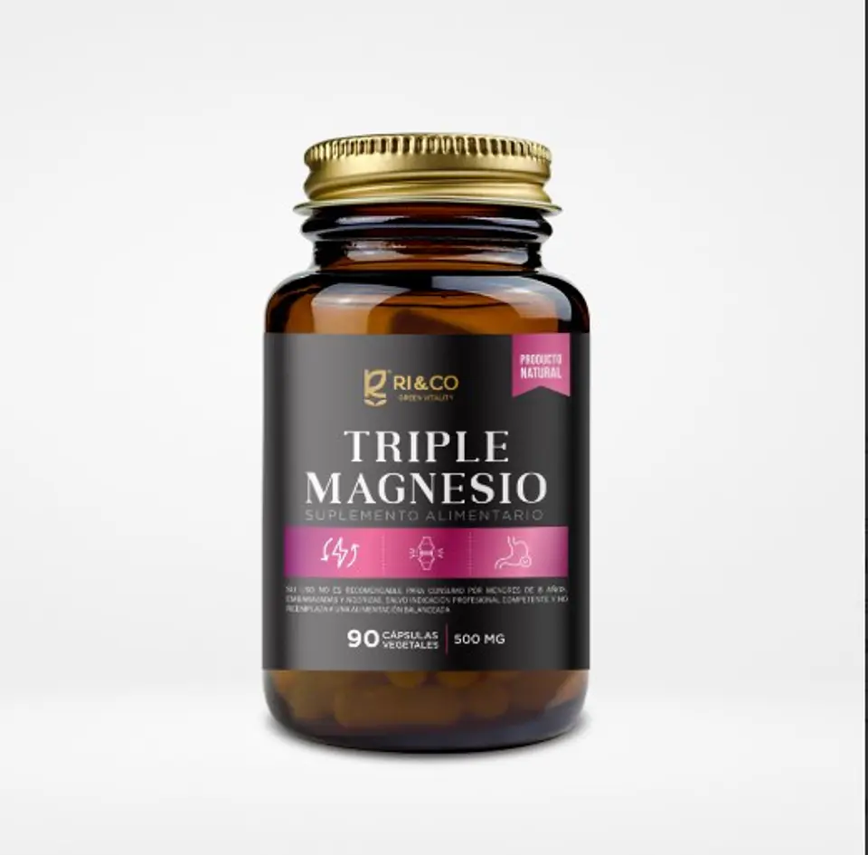 RI and CO - Triple Magnesio 90 capsulas  1