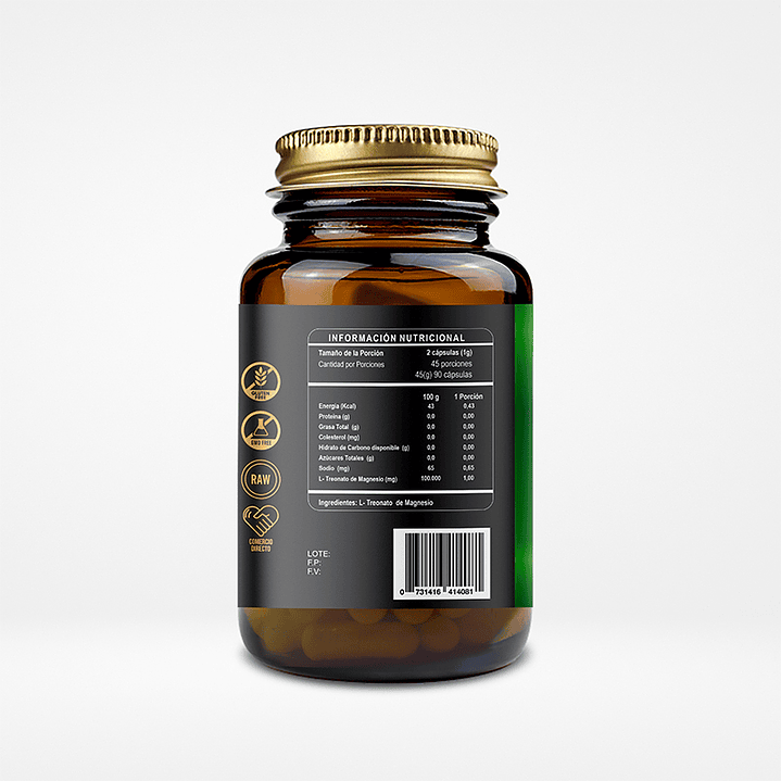 RI and CO - L-Treonato de Magnesio 90capsulas  2