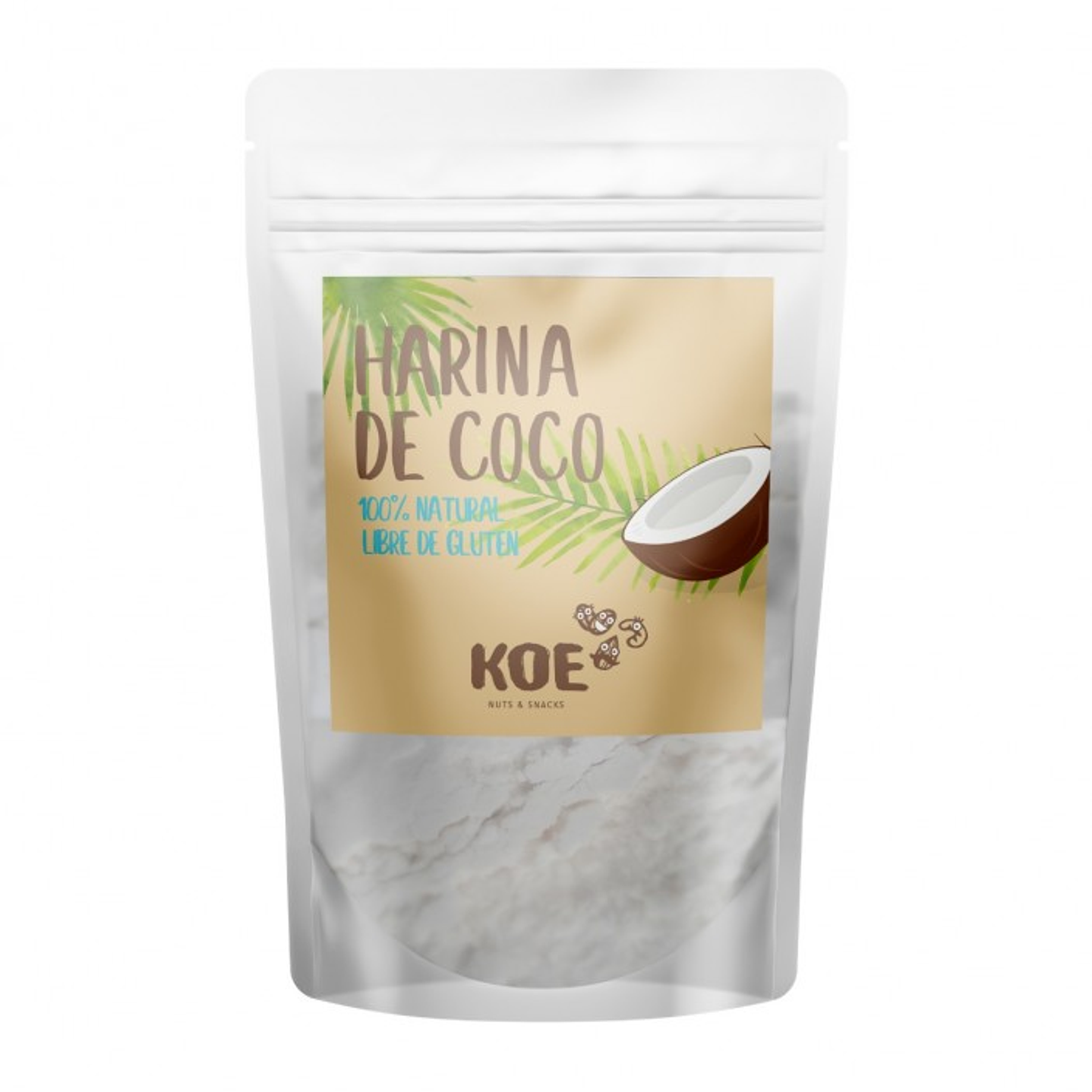 KOE - Harina de Coco 400grs  1