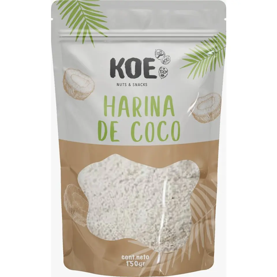 KOE - Harina de Coco 150grs  1