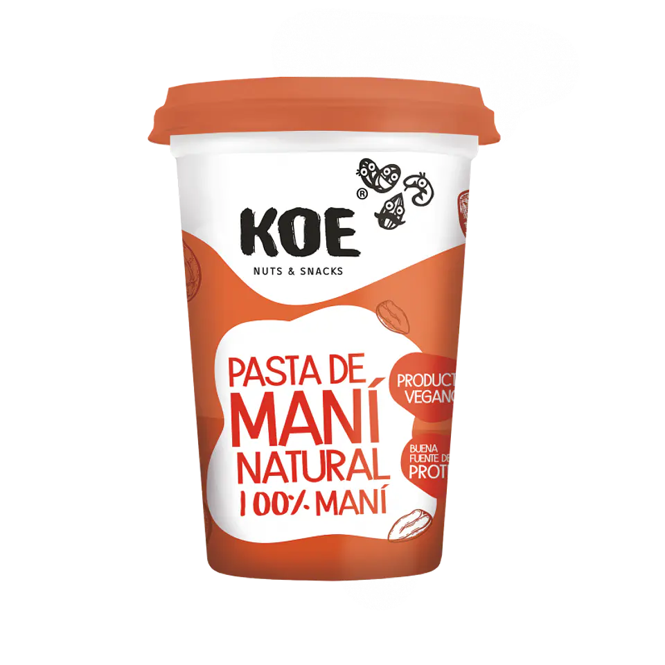 KOE - Pasta de mani natural 500grs  1