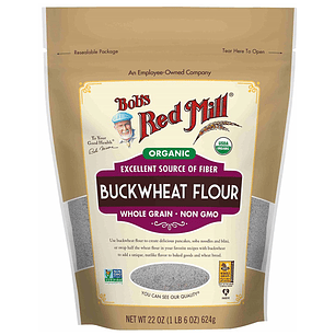 Bobs Red Mill - Harina de trigo sarraceno orgánico 620g 