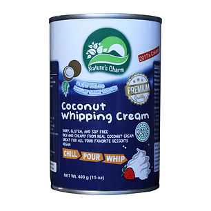 Natures  Charm - Crema para batir de coco 400ml 